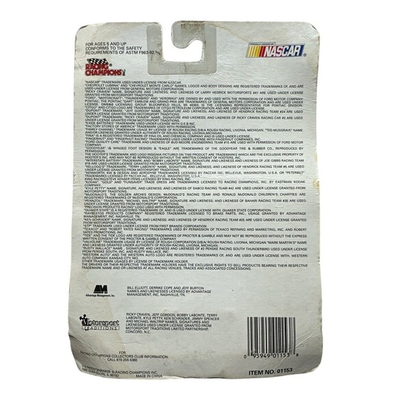 Lot of 3 Racing Champions Die Cast Cars Terry Labonte #5 Kelloggs Nascar #24 #47 - Picture 7 of 7